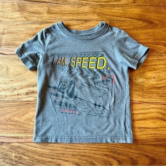 Disney Store Lightening McQueen “I Am Speed” T-Shirt - Picture 1 of 4